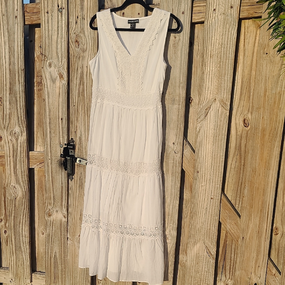 White Cotton Sundress